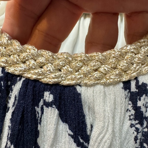 Nina Leonard women’s medium lined dress. Black/ white - Picture 11 of 11